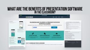 What are the benefits of Presentation software in the classroom?